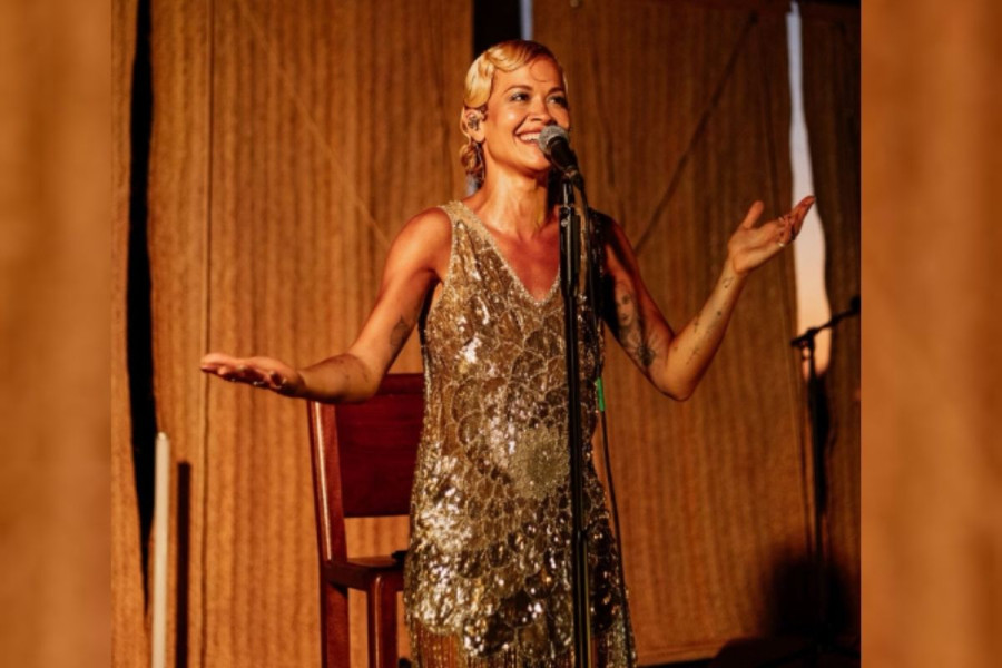 Rita Ora performs at Soho Farmhouse Ibiza