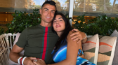 Georgina Rodríguez and Cristiano Ronaldo