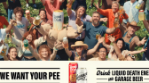 Jason Kelce We Want your Pee Campaign