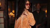 Rihanna in Boho styled clothes