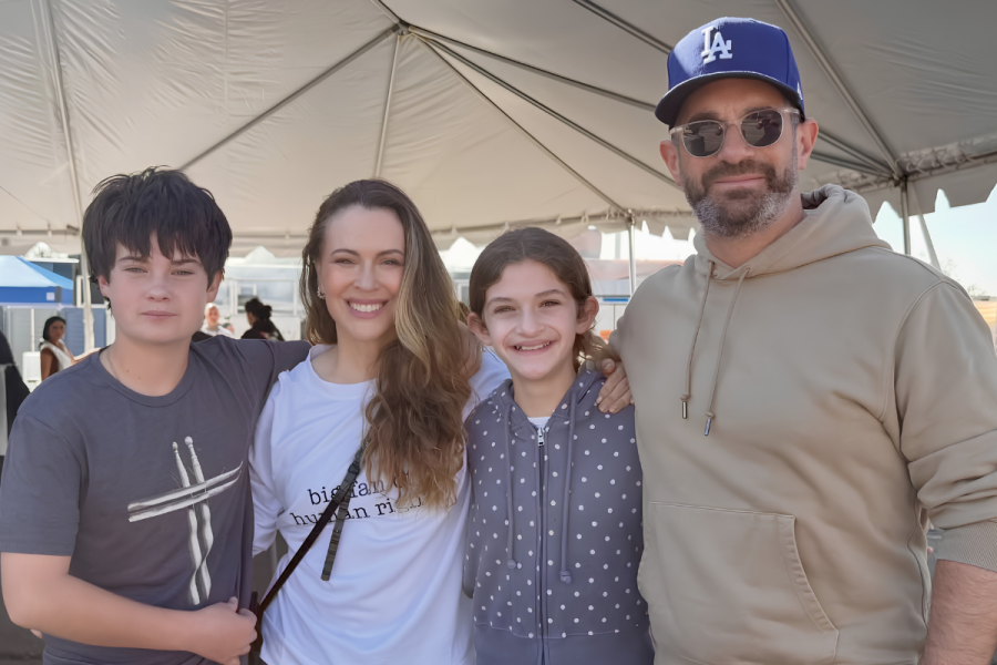 Alyssa Milano's Family Photo
