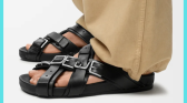 LOEWE spells out its name with clever metal buckles