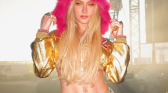 Zara Larsson BTS photo of her opening stage