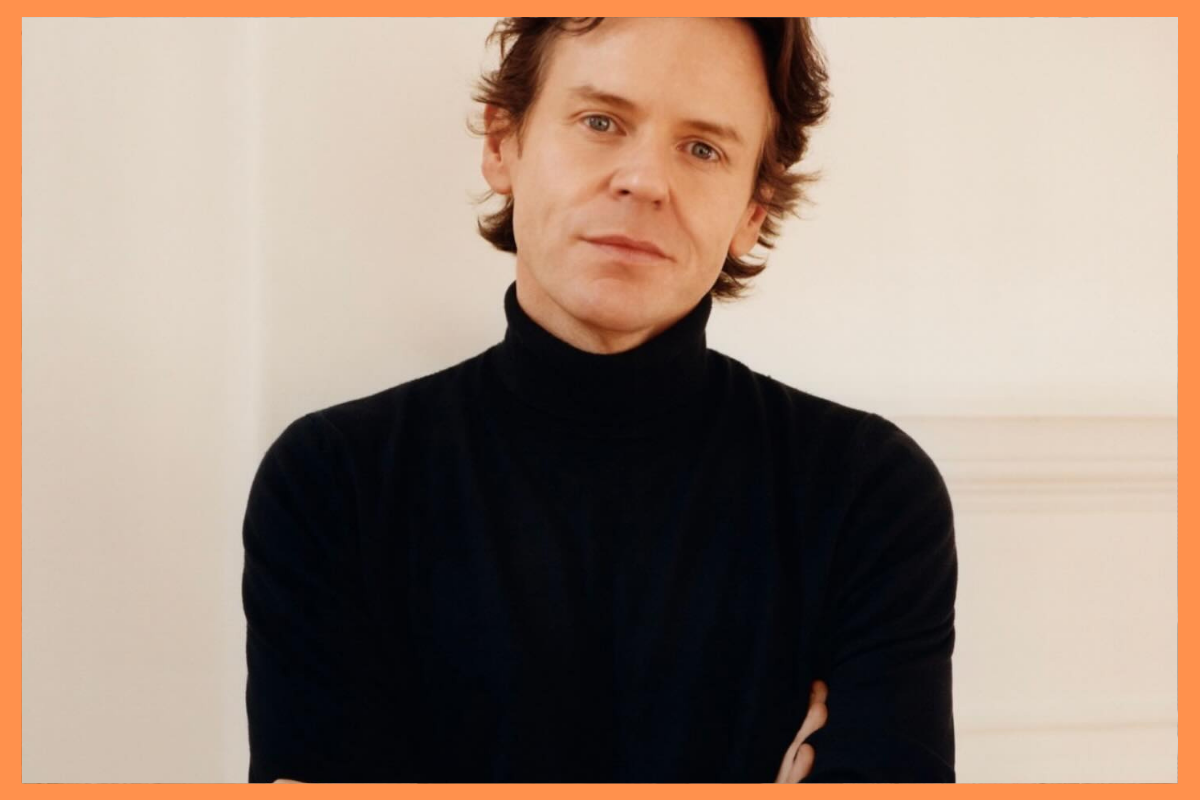 Photo: fashiontimes.co.uk Christopher Kane wearing black turtleneck tee