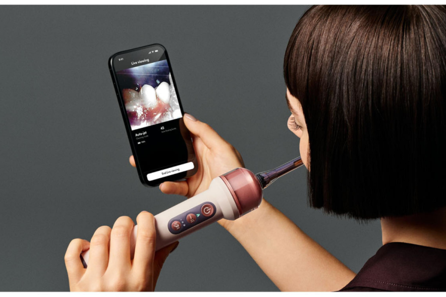 Dyson CameraJet AI toothbrush