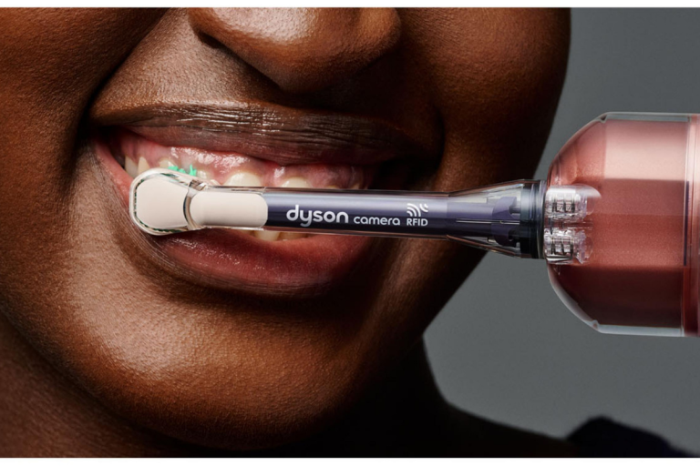 Dyson CameraJet AI toothbrush