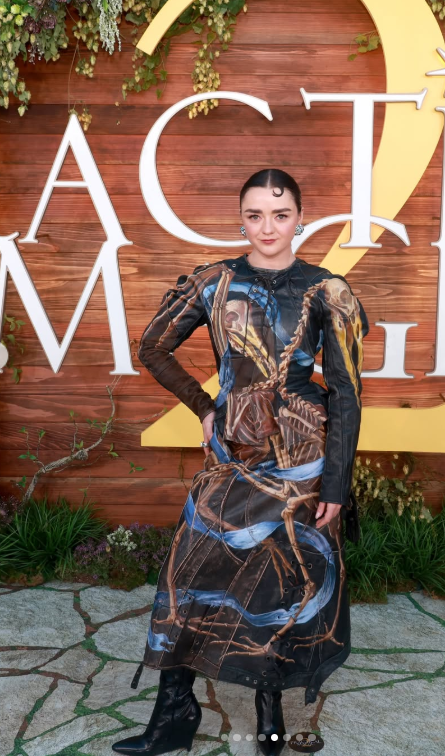Maisie Williams at the LA premiere of 'Practical Magic 2'