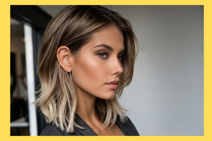 Brunette balayage