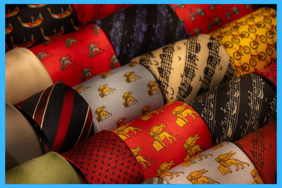 Rows of Neck Ties