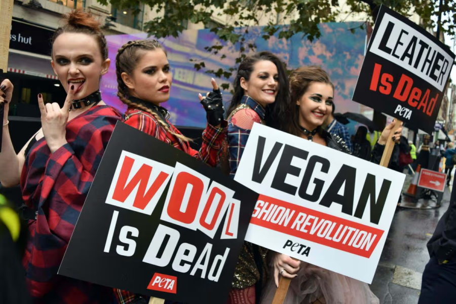 Wool protest