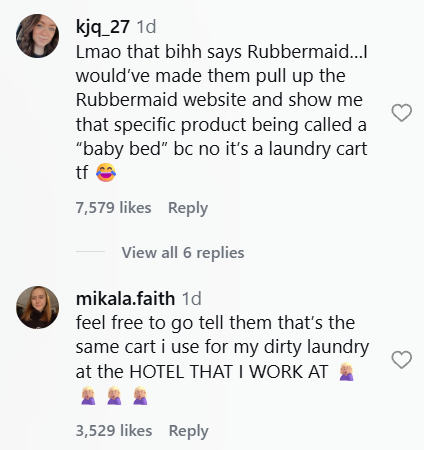 IG comments