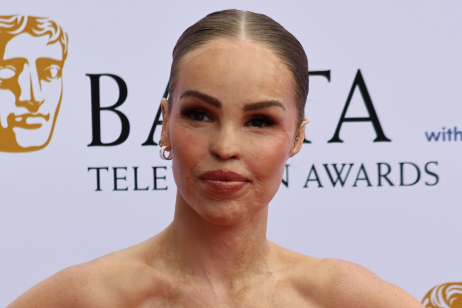 Katie Piper on the red carpet