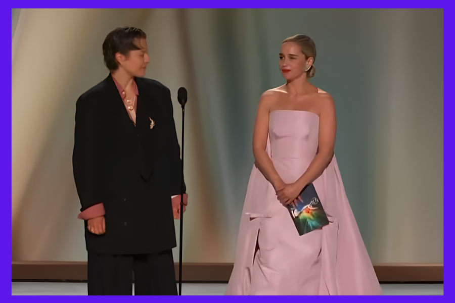 Emilia Clarke Emmys dress