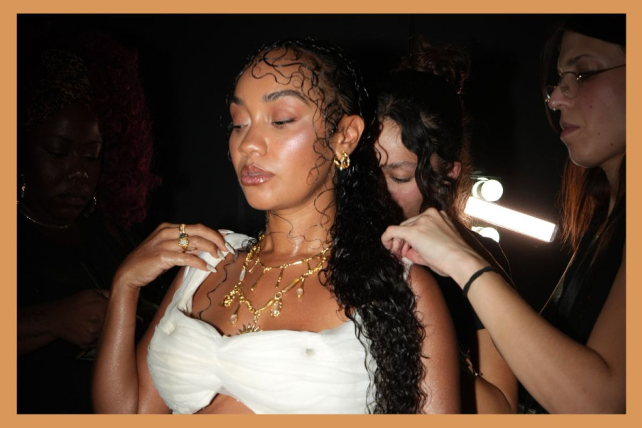 Leigh-Anne Pinnock Backstage