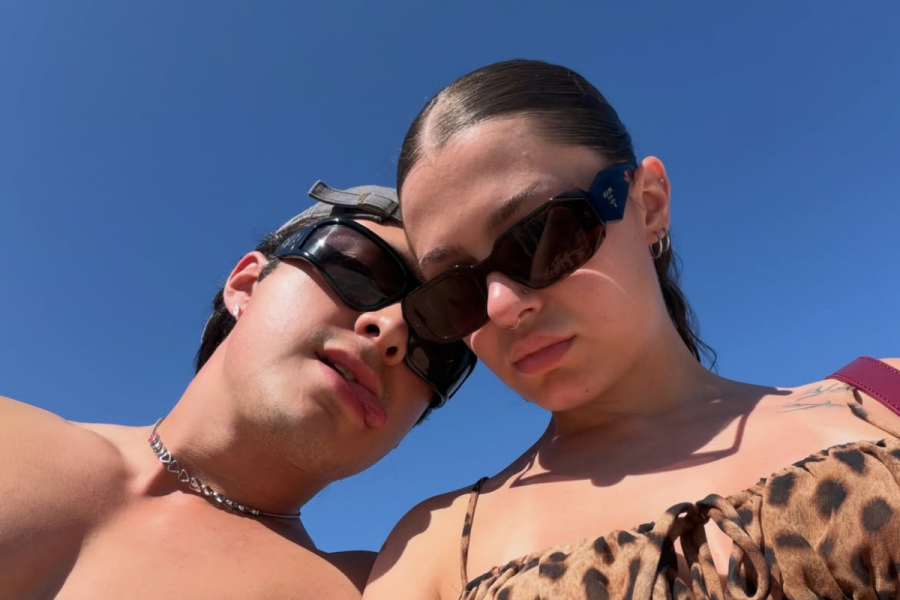 Heated Rivalry Star Hudson Williams and girlfriend Katelyn Larson