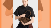 Prada spotlights sleek East-West handbags in its latest 2026 collection