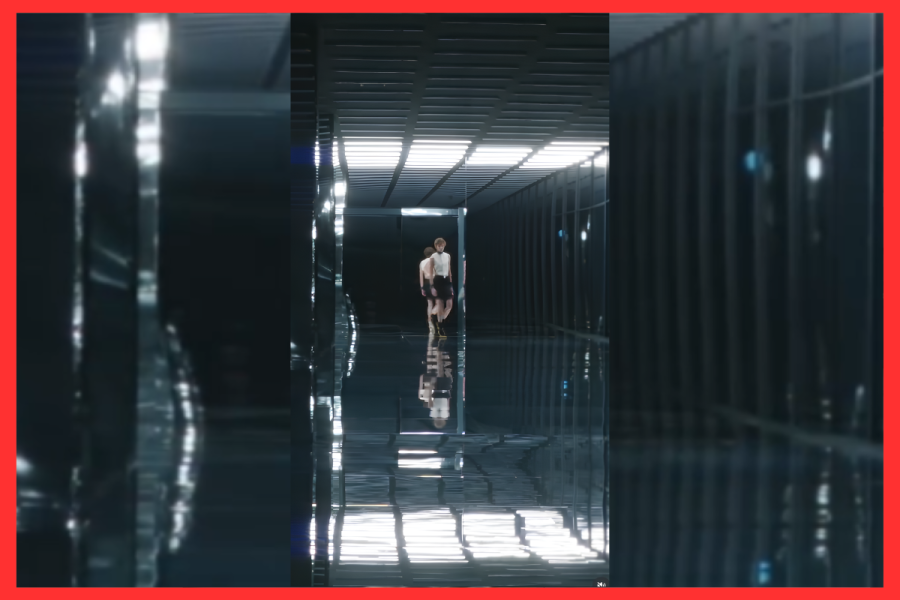 Fendi's mirrored Spring/Summer 2027 runway