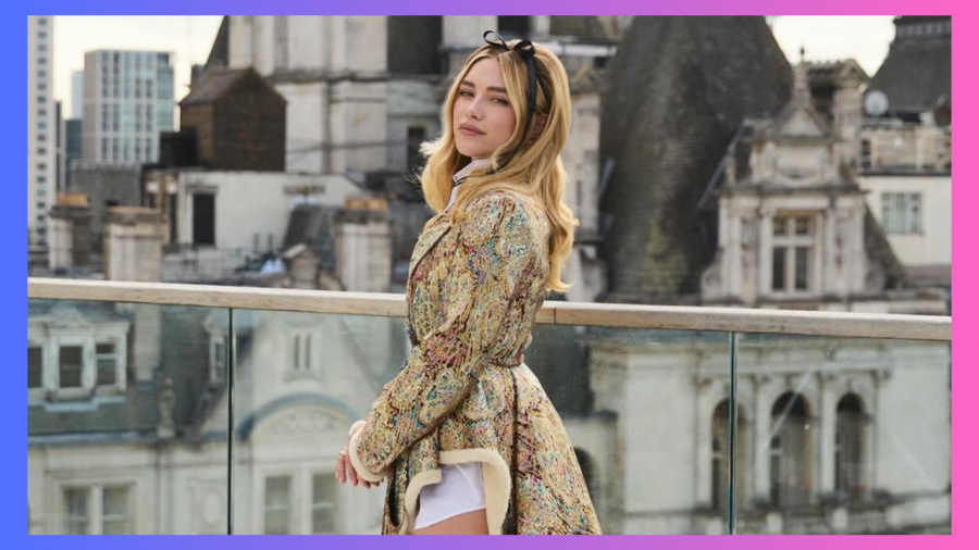 Florence Pugh in Dior Jacket