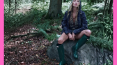 Kate Moss wellies