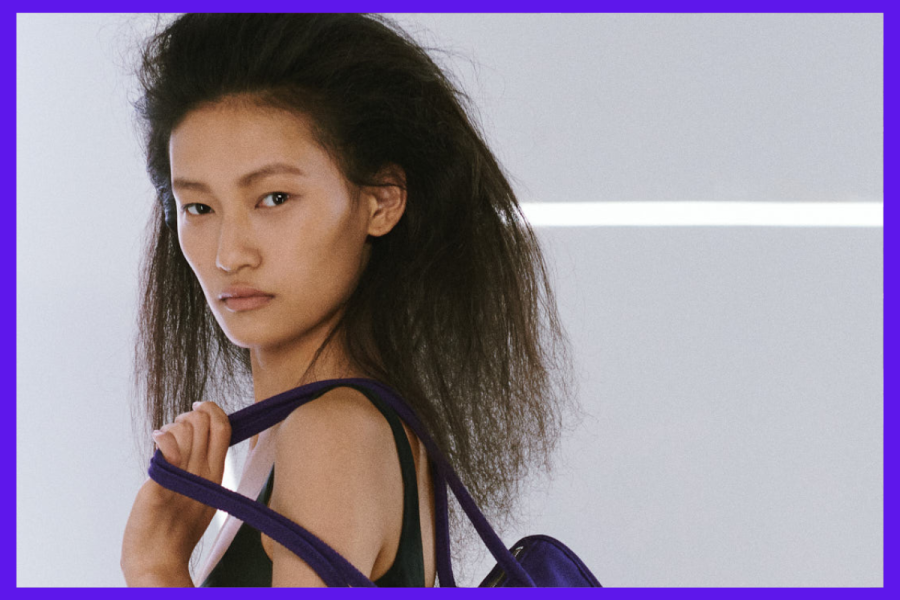 Prada models with frizzy hair
