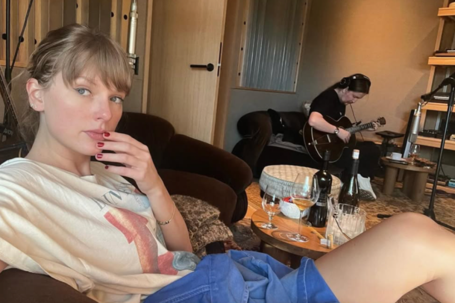 Taylor Swift in the Studio