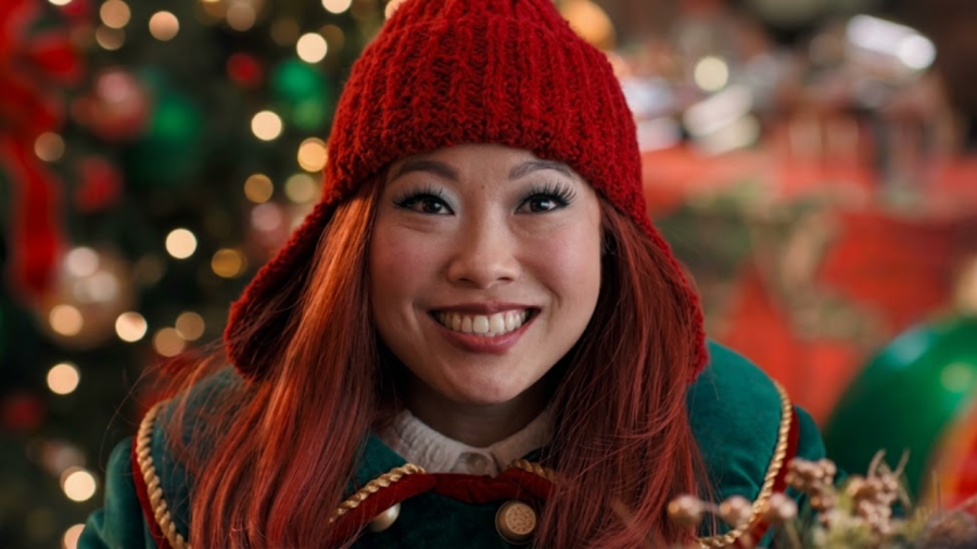 Awkwafina in Arnold Schwarzenegger’s Santa Movie