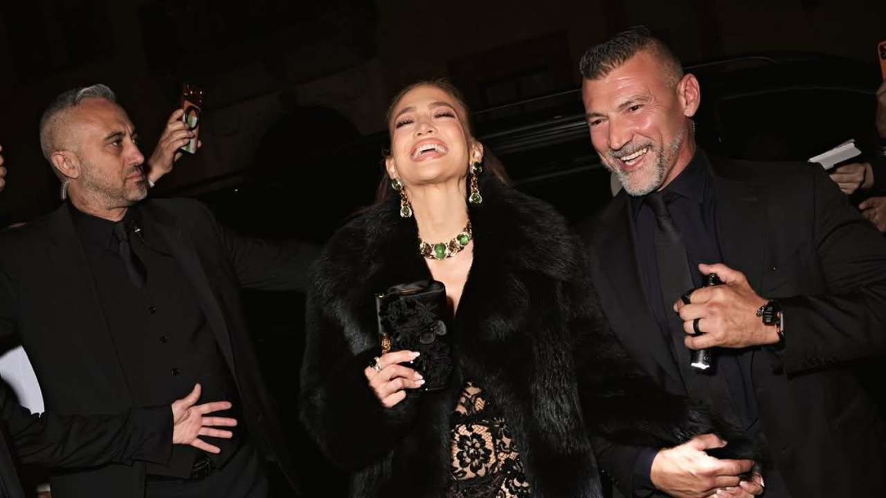 Jennifer Lopez Called a 'Diva' After Bodyguard Wipes Her Seat and Holds Umbrella as Viewers Say: 'He's Paid'