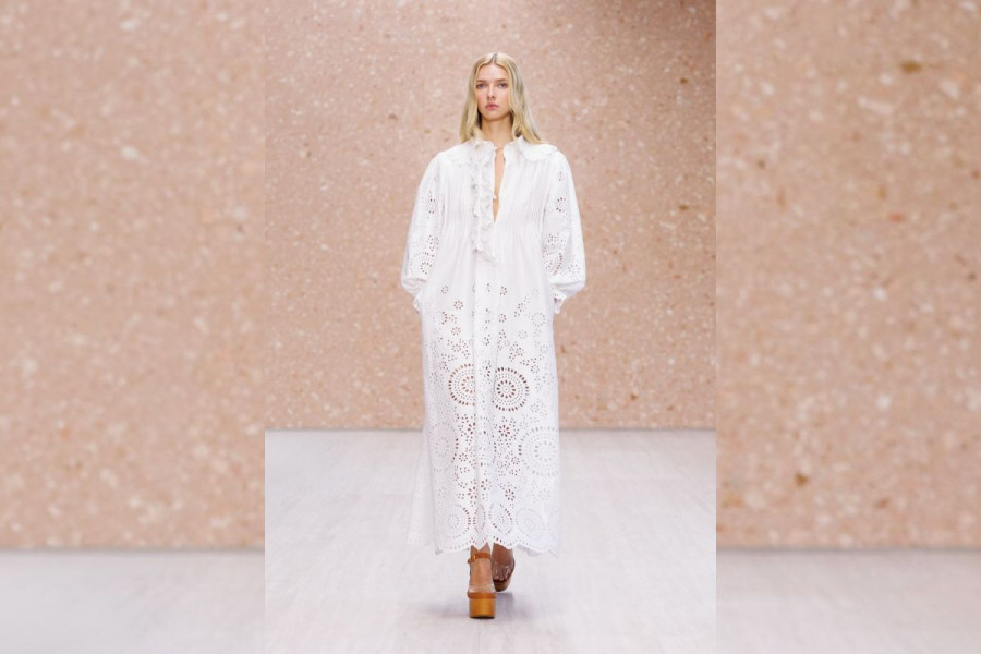 Apple Martin makes her runway debut for Chloé