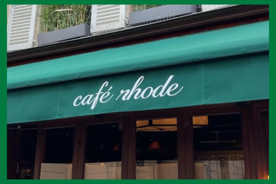 Rhode Café pop-up in Paris
