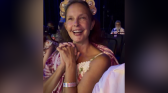 Ashley Judd supports sexual assault survivors as Sharon Stone questions.