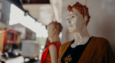 Mannequin Appears To Have Real Skin Underneath