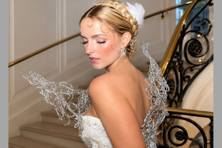 McKenna Grace Katniss Wedding Dress
