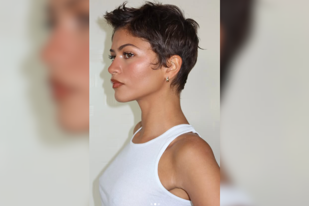 Zendaya's Hair Just Keeps Getting Shorter, and Fans Are Loving Her Latest Chop for the Louis Vuitton Show