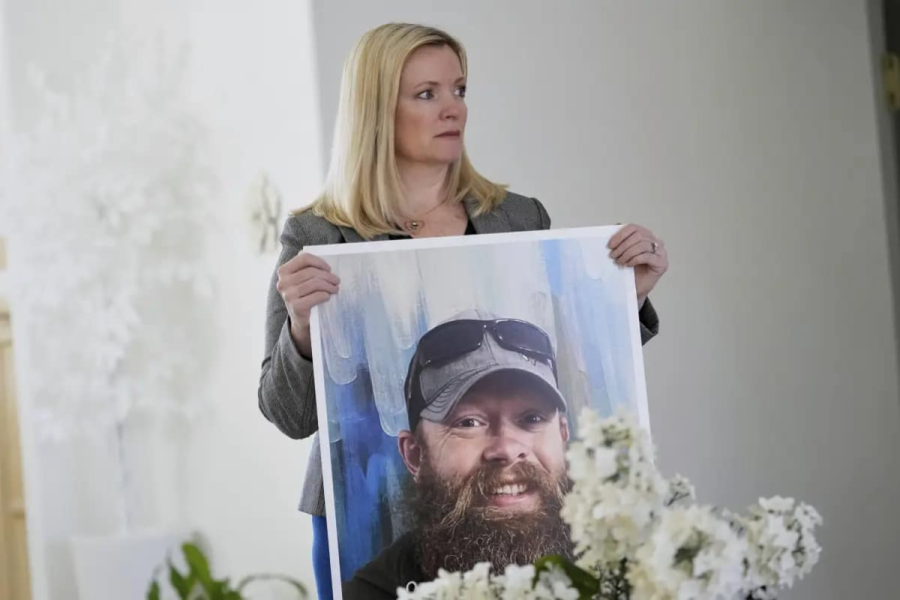Stacey Wales and image of Christopher Pelkey