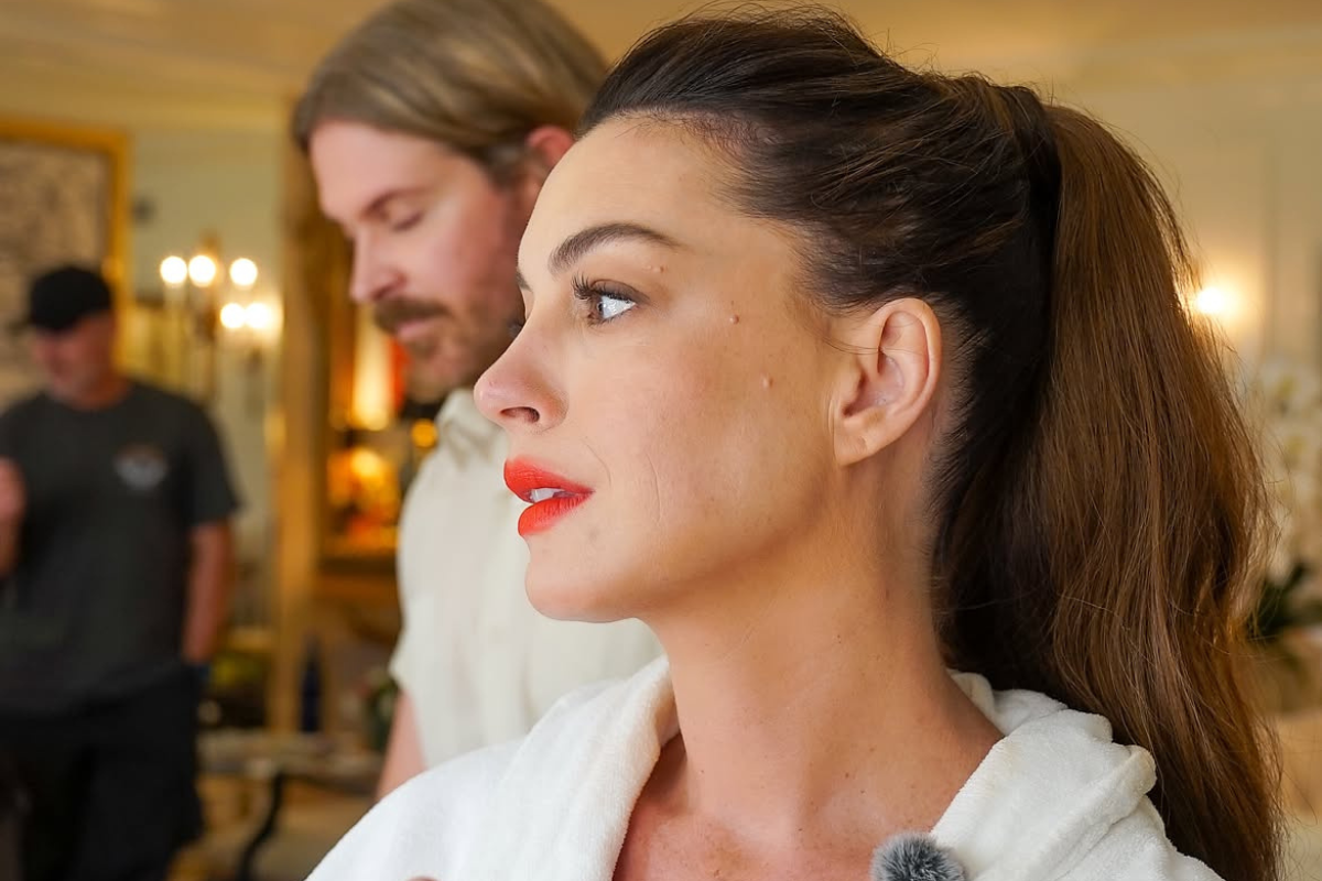 Anne Hathaway Pushes Back on Praise for Working While Pregnant: 'Let's Not Overpraise the Pampered Actress'