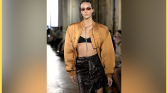 Tom Ford and Balmain showcase structured bras and corsets