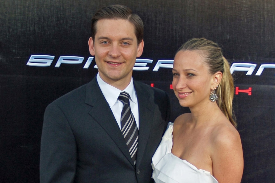 Tobey Maguire and Jennifer Meyer