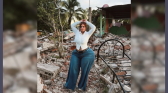 Gracie Bon Panama earthquake rubble photo