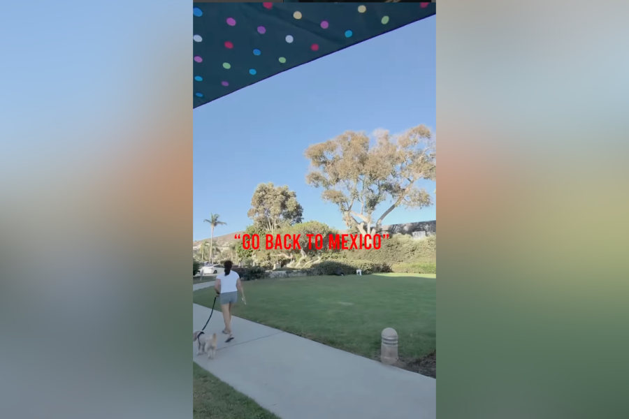 Hayley Lugo and Emmanuel Banuelos' proposal was interrupted by racists