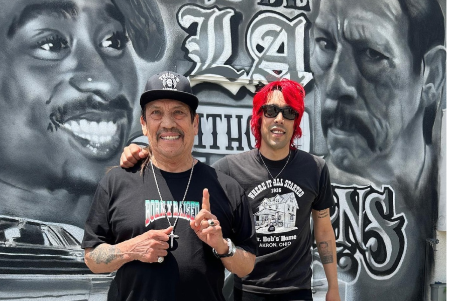 Danny Trejo and Son