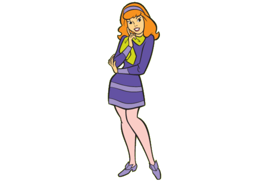 Daphne Blake's signature purple outfit returns to the spotlight.