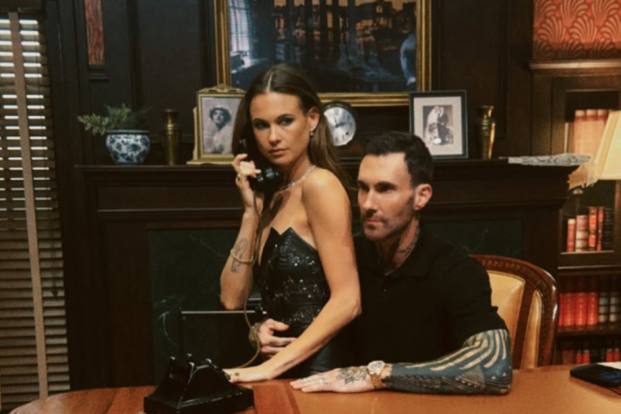 Adam Levine and Behati Prinsloo
