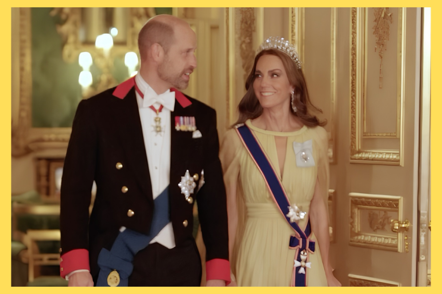 Princess Kate Yellow Elie Saab Gown