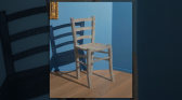 Crystal-Covered Van Gogh Chair