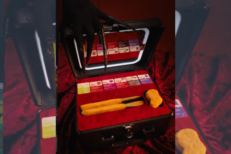 McDonalds spooky face paints kit