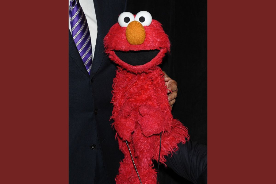 Elmo at Peabody Awards