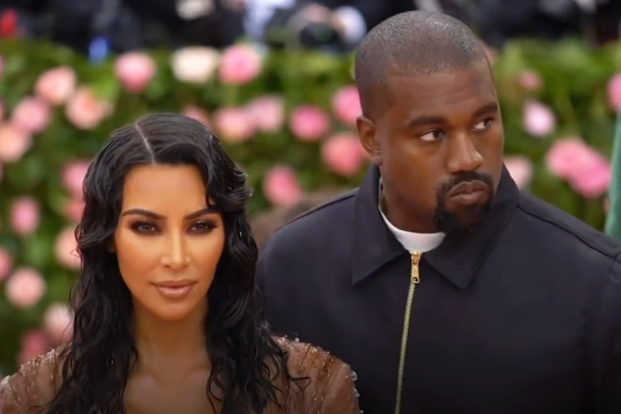 Kim Kardashian and Kanye West