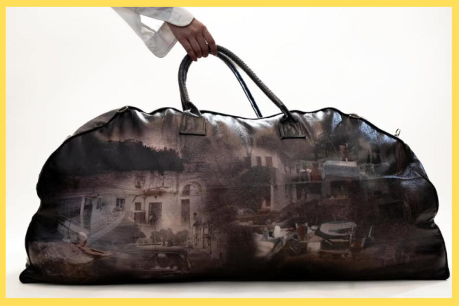 Rosalía’s Giant NYC Bag by Dana Toder x Lili Conzen