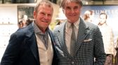 Brunello Cucinelli with US Italian Ambassador